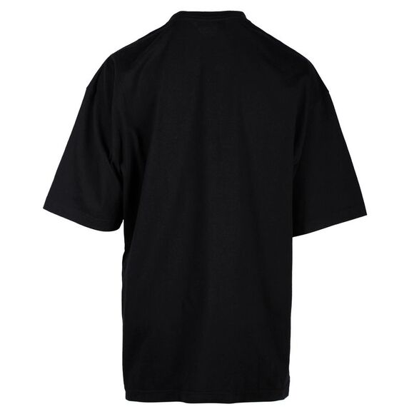 Balenciaga Rainbow Logo T-shirt in Black Cotton - Picture 3 of 6